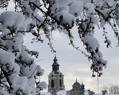 Przemyśl zimą.