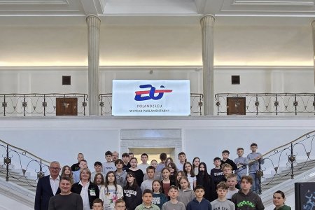 Wizyta w Sejmie uczniów i nauczycieli Szkoły Podstawowej Nr 2 w Lubaczowie