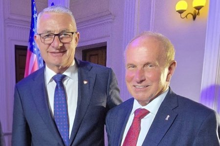 Uroczyste spotkanie przedstawicieli Kongresu Polonii Amerykańskiej z posłami i senatorami