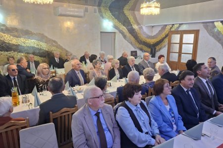 Uroczyte obchody jubileuszu pożycia małżeńskiego "Złote Gody" w Zarszynie