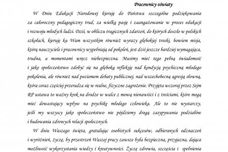 Dzień Edukacji Narodowej