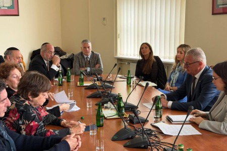 Spotkałem się z przedstawicielami Komisji Stanów Zjednoczonych do Spraw Ochrony Dziedzictwa Amerykańskiego za Granicą