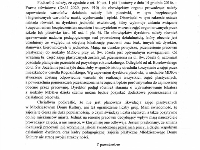 Interwencja w sprawie Pracowni Plastycznej MDK przy ul. Borelowskiego - 0004.jpg