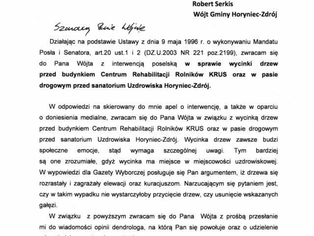 Interwencja Horyniec Zdrój Drzewa Wójt.pdf - 0001.jpg