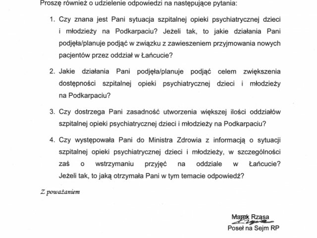 Interpelacja w sprawie zabezpieczenia szpitalnej opieki psychiatrycznej na Podkarpaciu - 0004.jpg