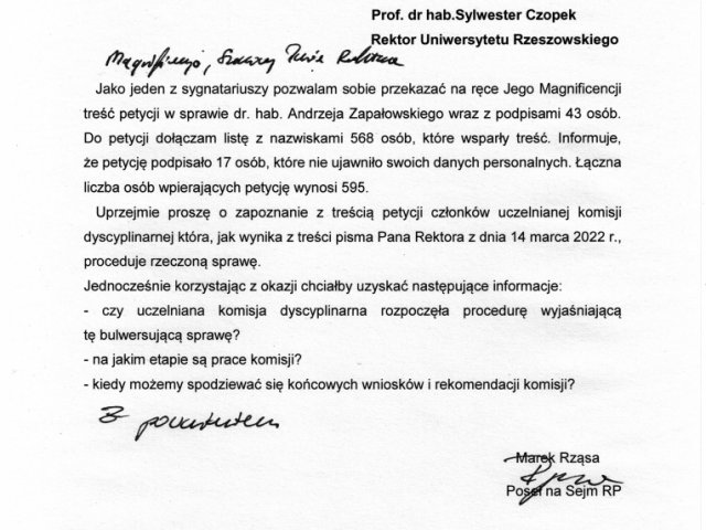 Pismo do Rektora URz.jpg