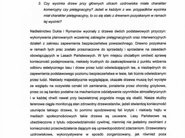 Interwencja w sprawie wycinki lasów wokół w lasach uzdrowiskowych wokół Iwonicza-Zdroju i Rymanowa-Zdroju - odpowiedź - 0005.jpg